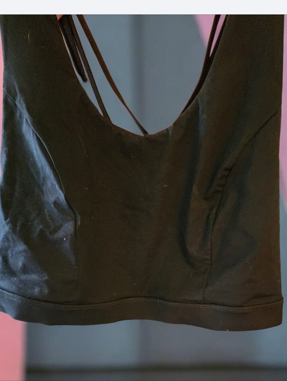 Blk Active Wear Sports Bra ■EUC